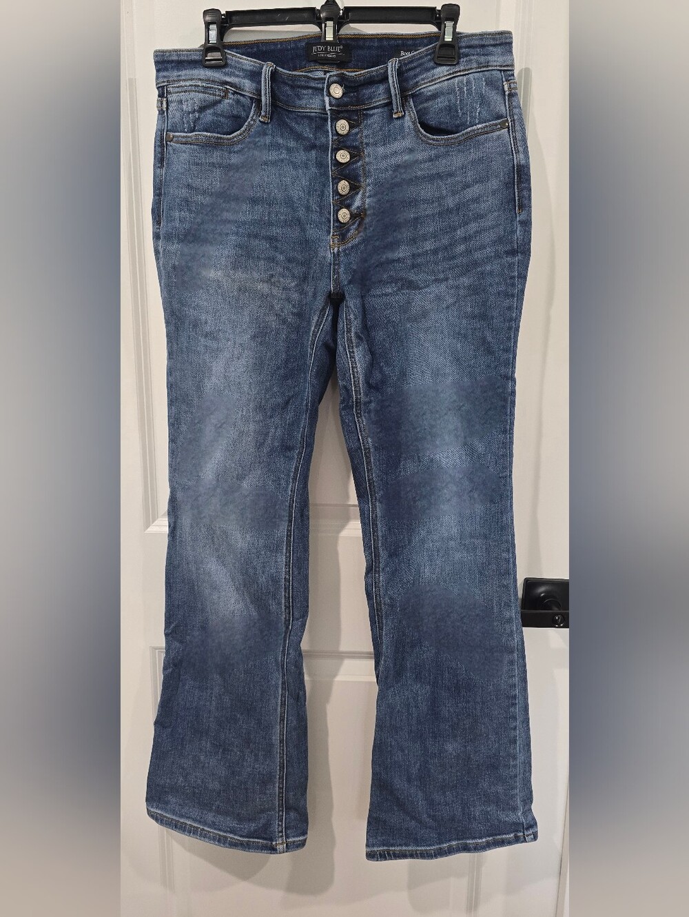 Judy Blue Bootcut Button-Fly Jeans - Size 13 (31)